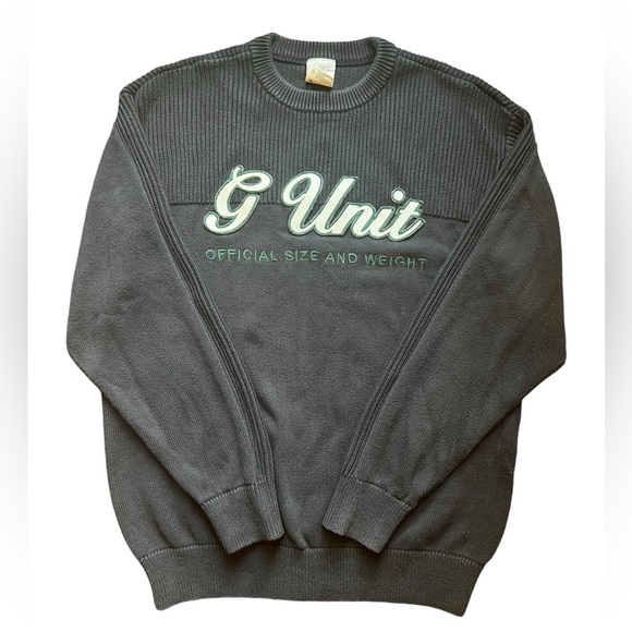 G Unit Other - G-Unit Formula Fifty Sweater Heavyweight Long Sleeve Shirt 50 Cent Size XL